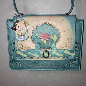 NWOT Danielle Nicole The Little Mermaid Ship in a Bottle BoxLunch Exclusive